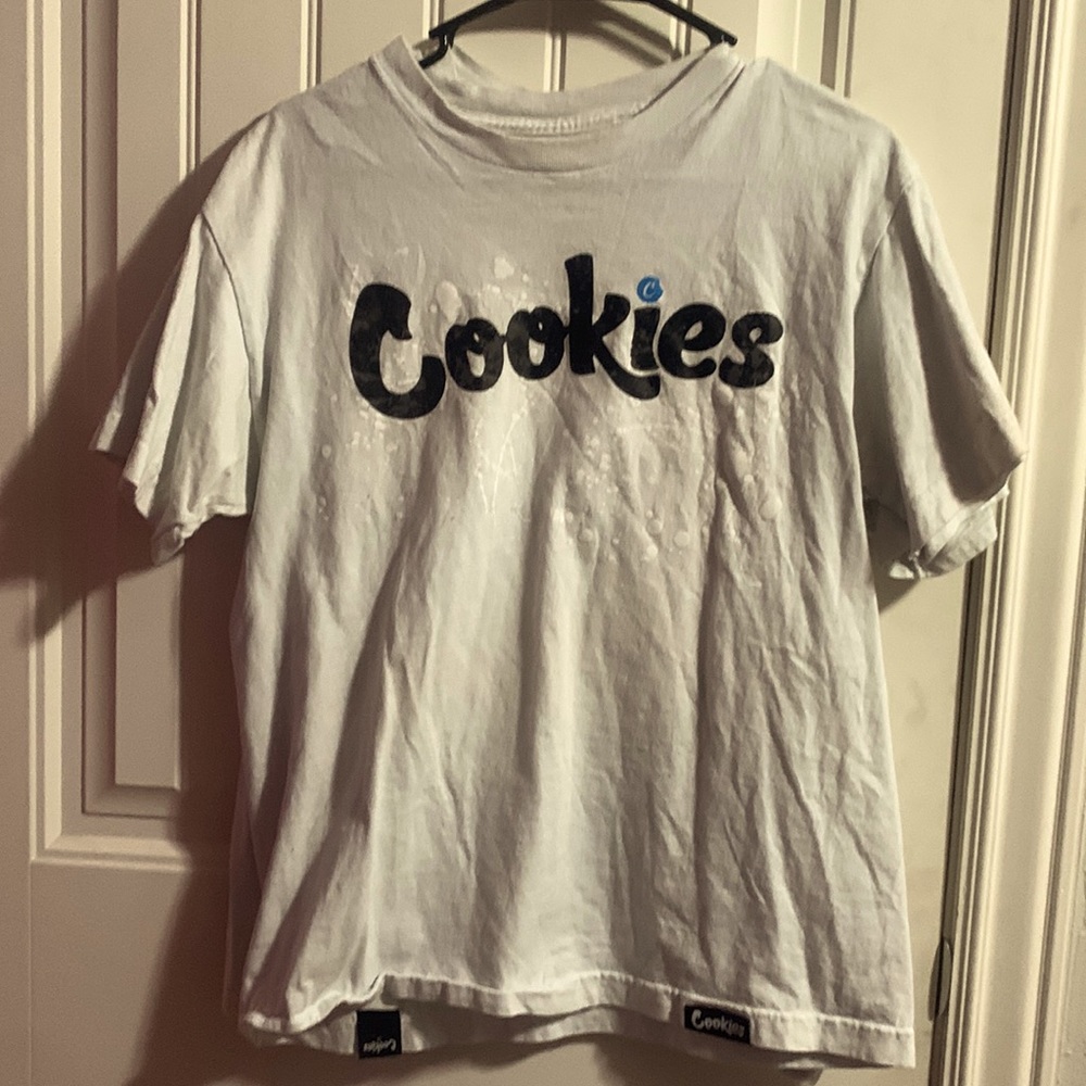 white cookies tshirt women’s size medium